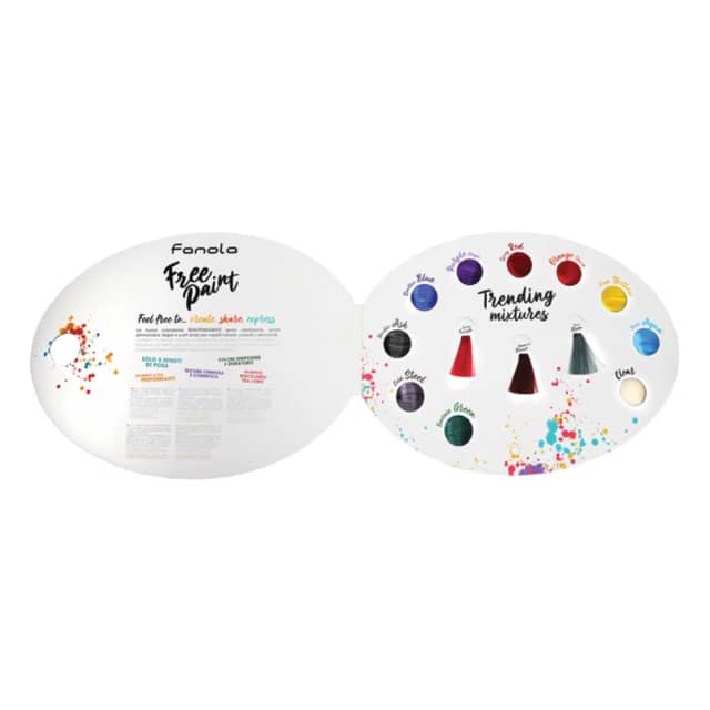 Fanola, Free Paint, Hair Colour Chart