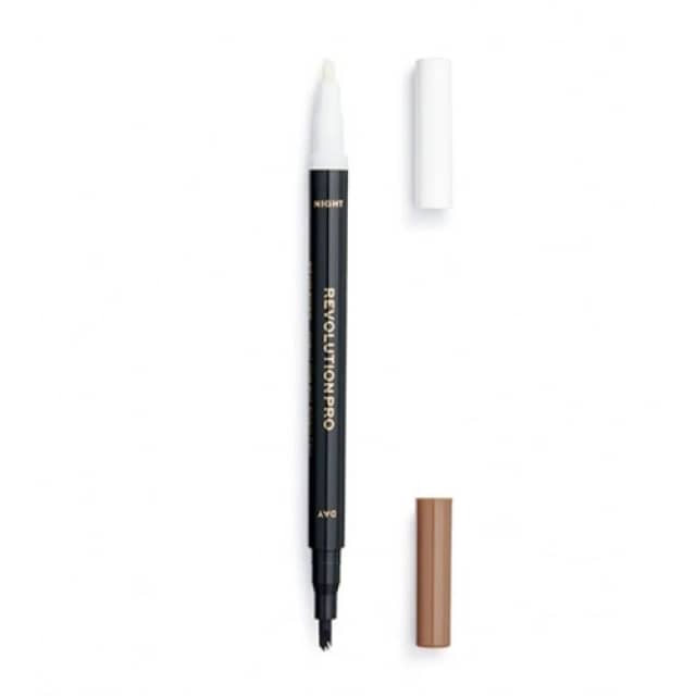 Makeup Revolution, 24h Day & Night, Eyebrow Cream Pencil, Ash Brown, 1.6 ml