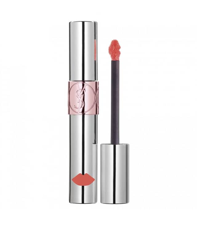 Yves Saint Laurent, Volupte Liquid Colour Balm, Lasting Care, Lip Balm, 5, Watch Me Orange, 6 ml
